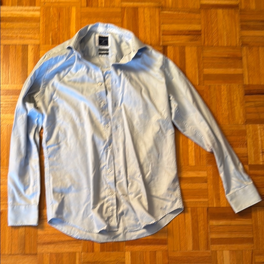 Elegant Blue Dress Shirt for Formal Occasions